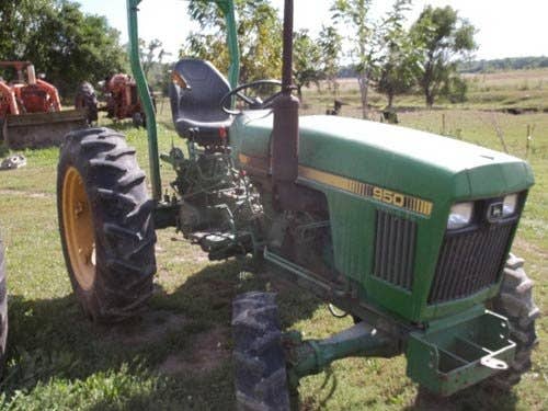 Used John Deere 950 Tractor parts.