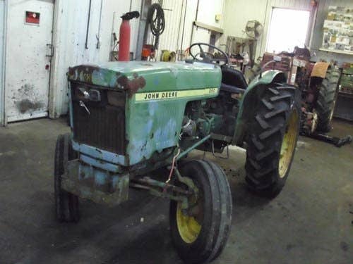 Used John Deere 950 Tractor parts.