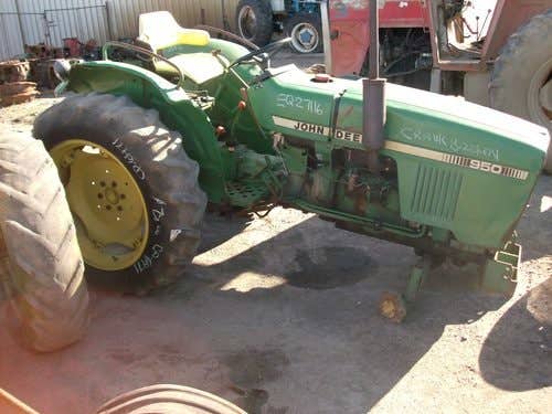 Used 1984 John Deere 950 Tractor Parts Used 1984 John Deere 950 Tractor Parts