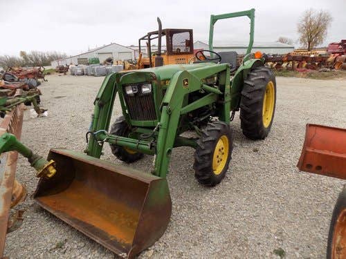 Used John Deere 950 Tractor parts.