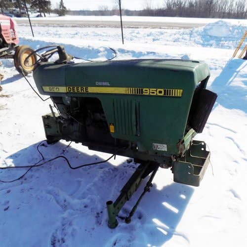 Used John Deere 950 Tractor parts.