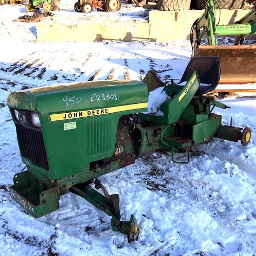 Used John Deere 950 Tractor parts.