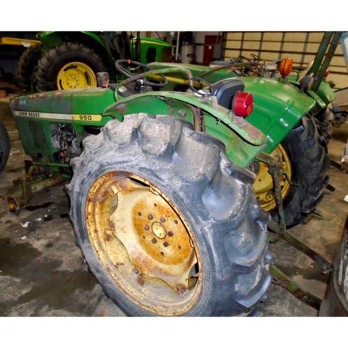 Used John Deere 950 Tractor parts.