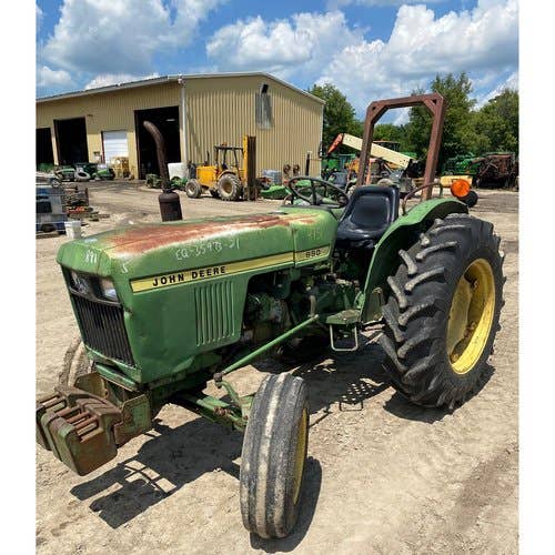 Used John Deere 950 Tractor parts.