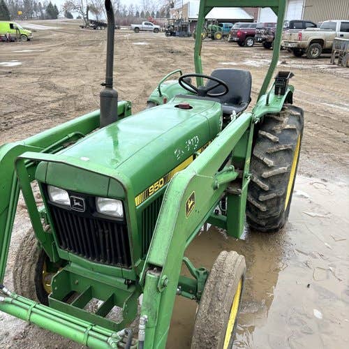 1988 Used John Deere 950 Tractor parts.