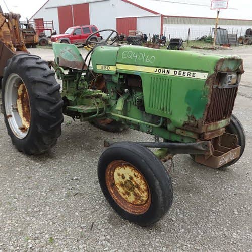 Used John Deere 950 Tractor parts.