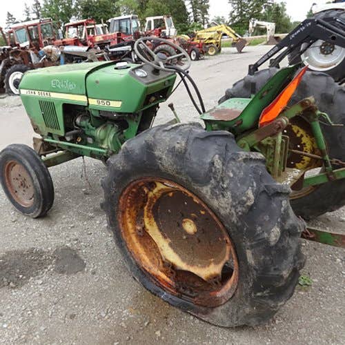 Used John Deere 950 Tractor parts.