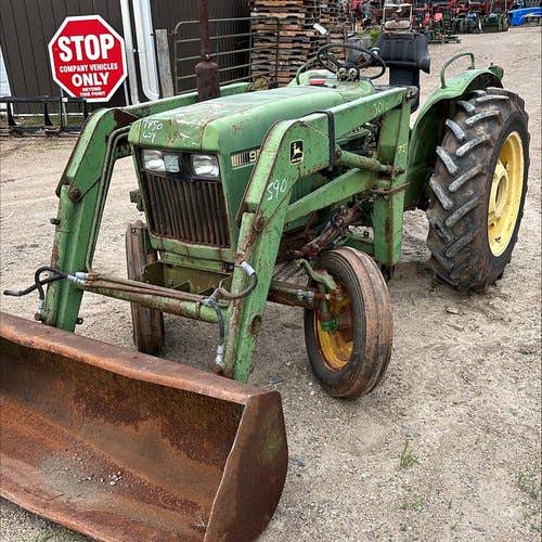 Used John Deere 950 Tractor parts.
