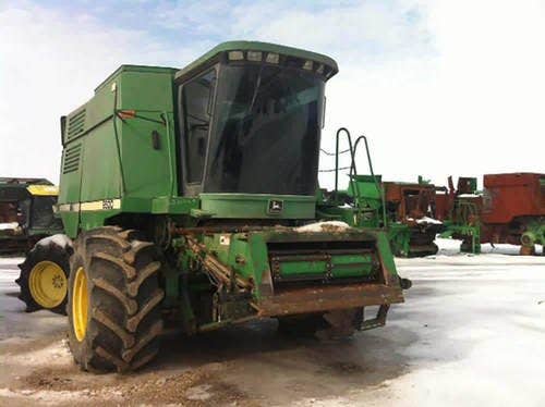 1989 Used John Deere 9500 Combine parts.