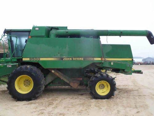 Used John Deere 9500 Combine parts.