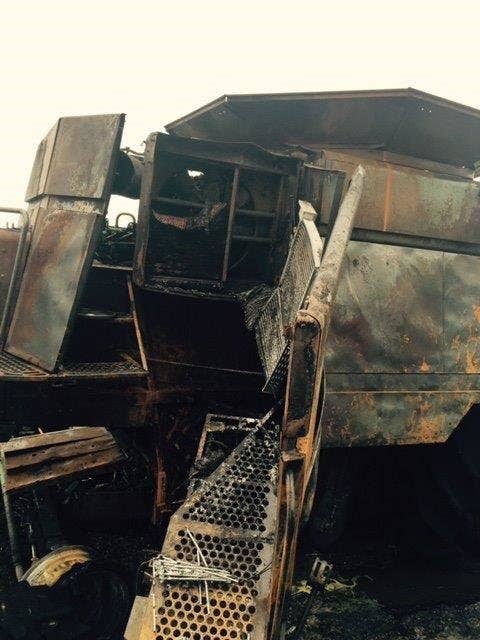 1997 Used John Deere 9500 Combine parts.