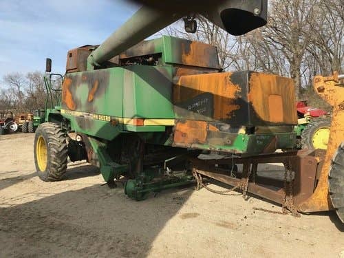 Used John Deere 9500 Combine parts.