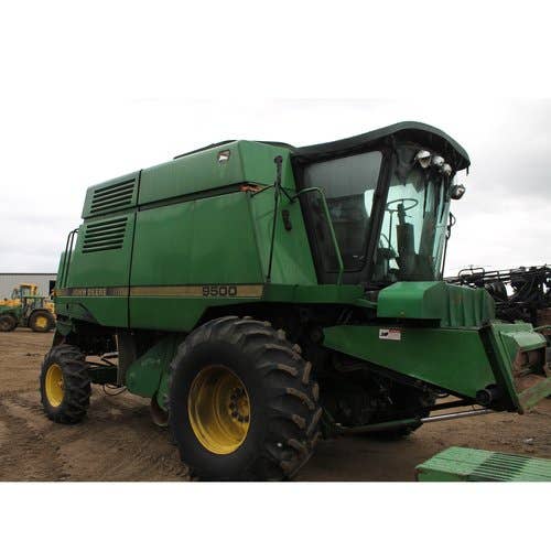 Used John Deere 9500 Combine parts.
