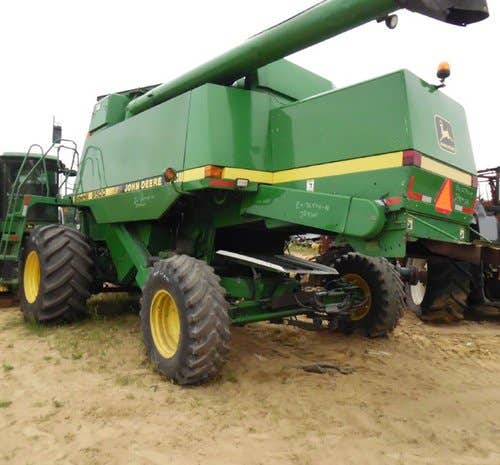 Used John Deere 9500 Combine parts.