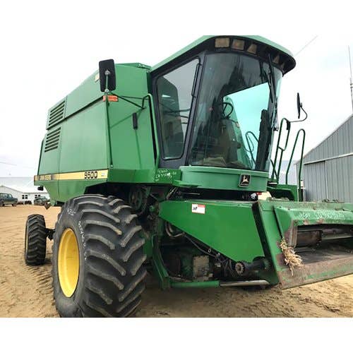 Used John Deere 9500 Combine parts.