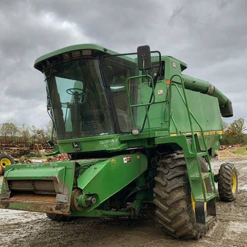 1996 Used John Deere 9500 Combine parts.