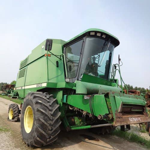 Used John Deere 9500 Combine parts.