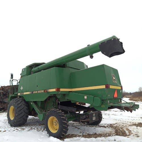 Used John Deere 9500 Combine parts.