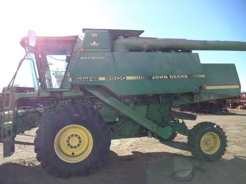 1992 Used John Deere 9500 SH Combine parts.