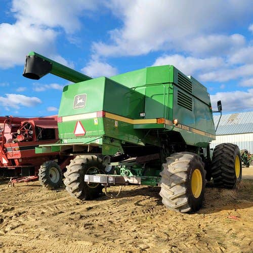 1993 Used John Deere 9500 SH Combine parts.
