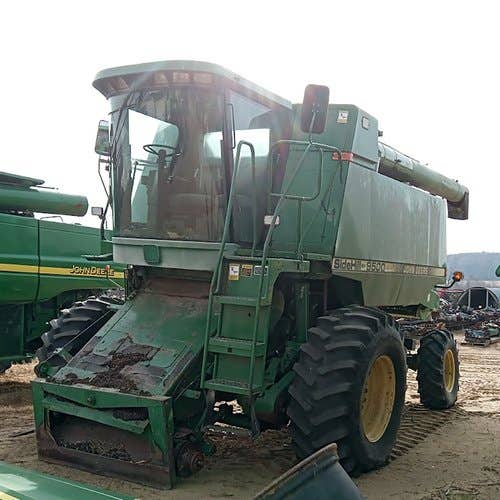 Used John Deere 9500 SH Combine parts.