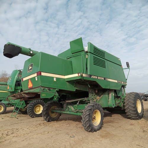 Used John Deere 9500 SH Combine parts.