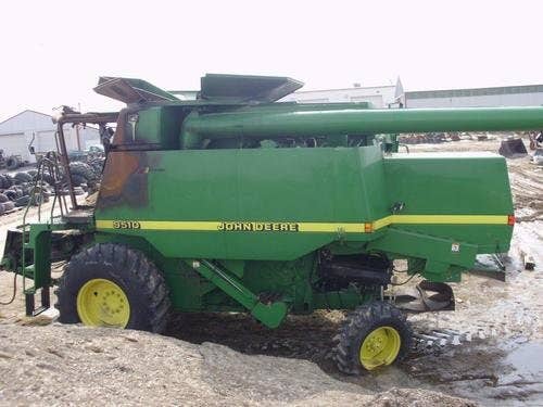 Used John Deere 9510 Combine parts.