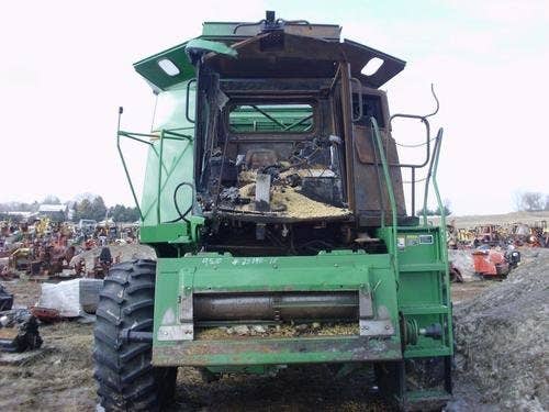 Used John Deere 9510 Combine parts.