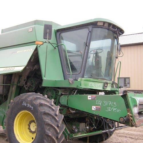 1998 Used John Deere 9510 Combine parts.