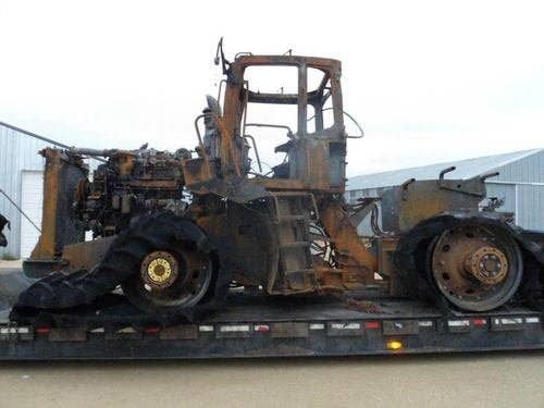 2012 Used John Deere 9510R Tractor parts.