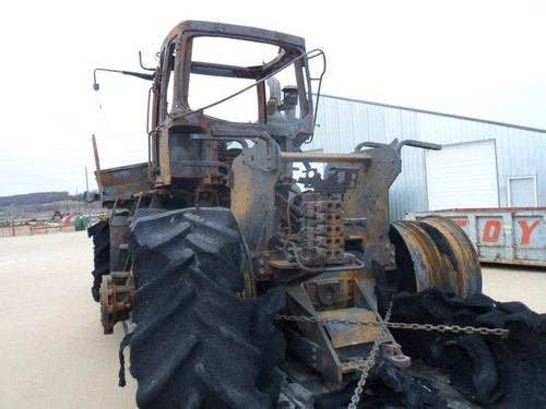 2012 Used John Deere 9510R Tractor parts.