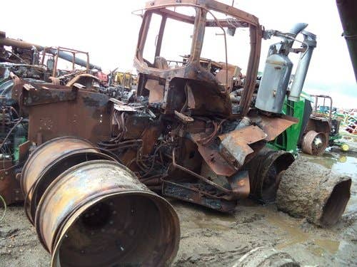 2012 Used John Deere 9510r Tractor parts.