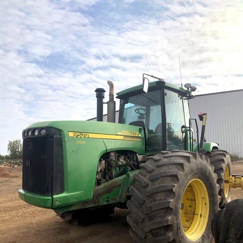 2003 Used John Deere 9520 Tractor parts.