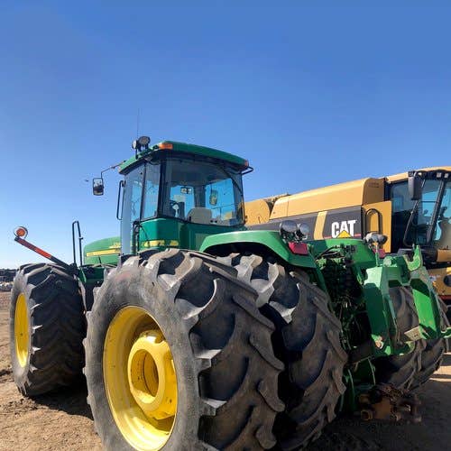 2002 Used John Deere 9520 Tractor parts.