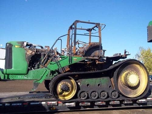 2004 Used John Deere 9520T Tractor parts.