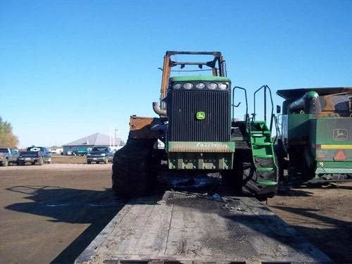 2004 Used John Deere 9520T Tractor parts.