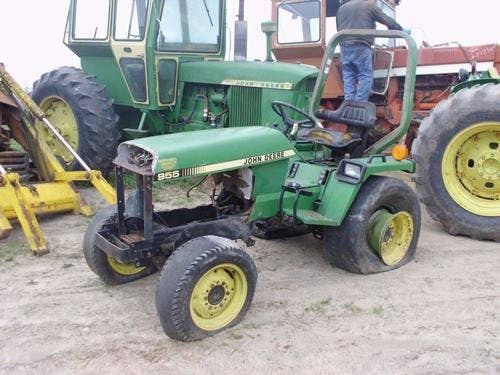 Used John Deere 955 Tractor parts.