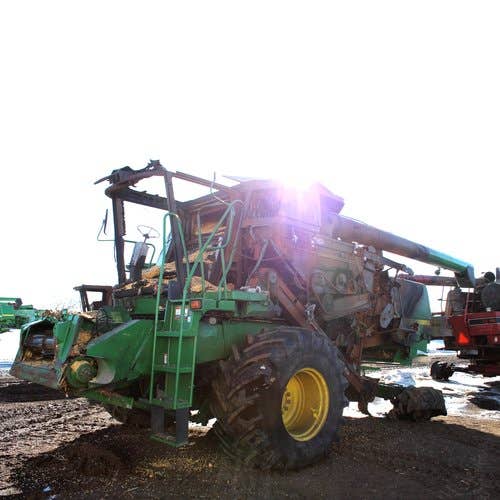 Used John Deere 9550 Combine parts.
