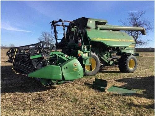 2004 Used John Deere 9560 Combine parts.