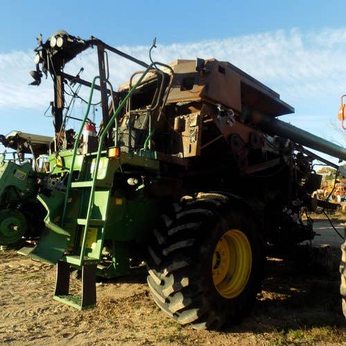 2011 Used John Deere 9570 Combine parts.