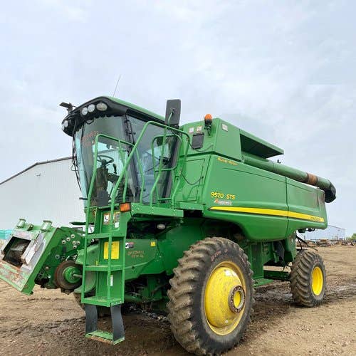 2011 Used John Deere 9570 Combine parts.