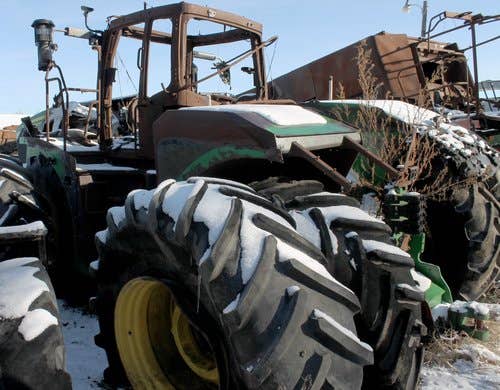 2015 Used John Deere 9570R Tractor parts.