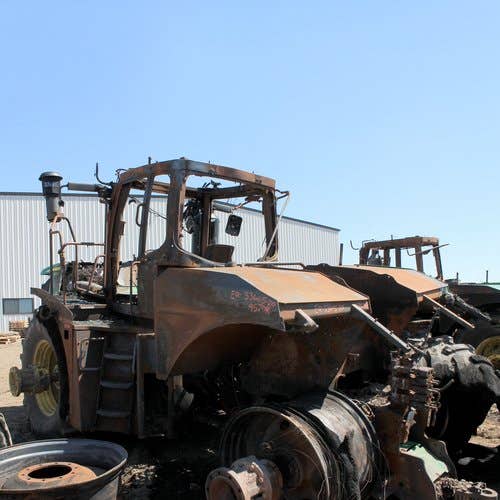 2015 Used John Deere 9570R Tractor parts.
