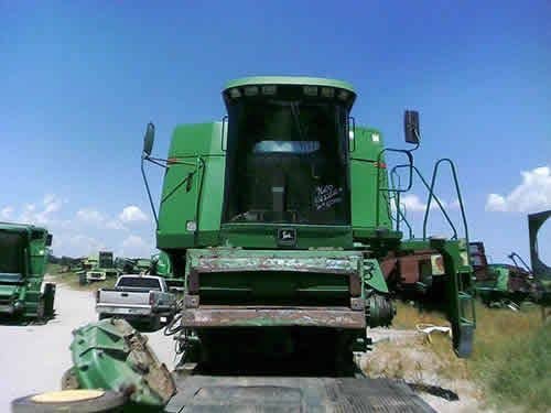 1997 Used John Deere 9600 Combine parts.