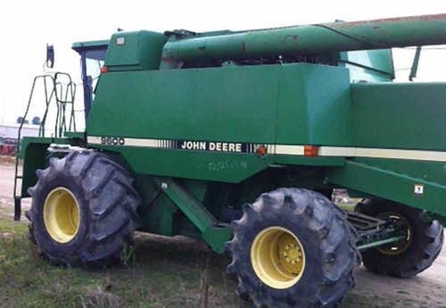 1997 Used John Deere 9600 Combine parts.