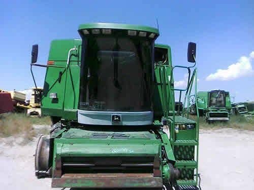 Used John Deere 9600 Combine parts.