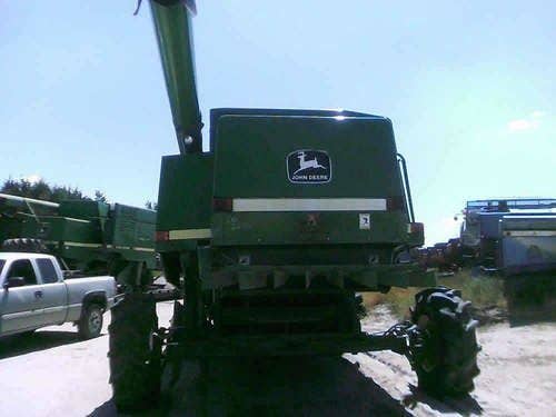 Used John Deere 9600 Combine parts.