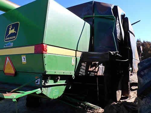 Used John Deere 9600 Combine parts.