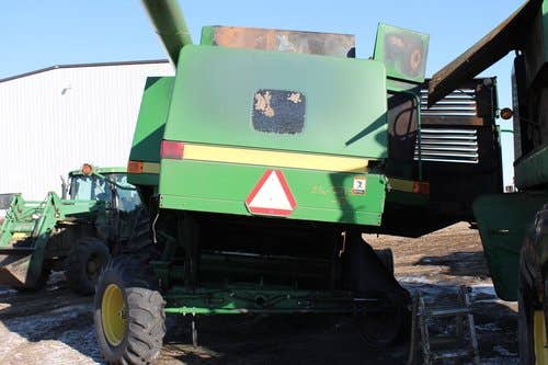 1996 Used John Deere 9600 Combine parts.