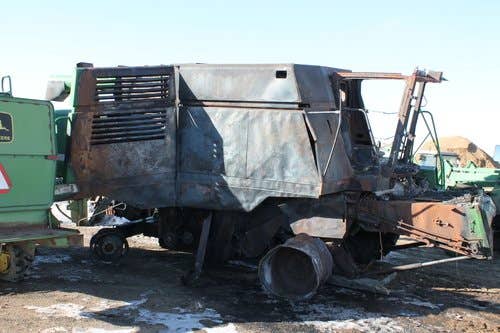 1996 Used John Deere 9600 Combine parts.